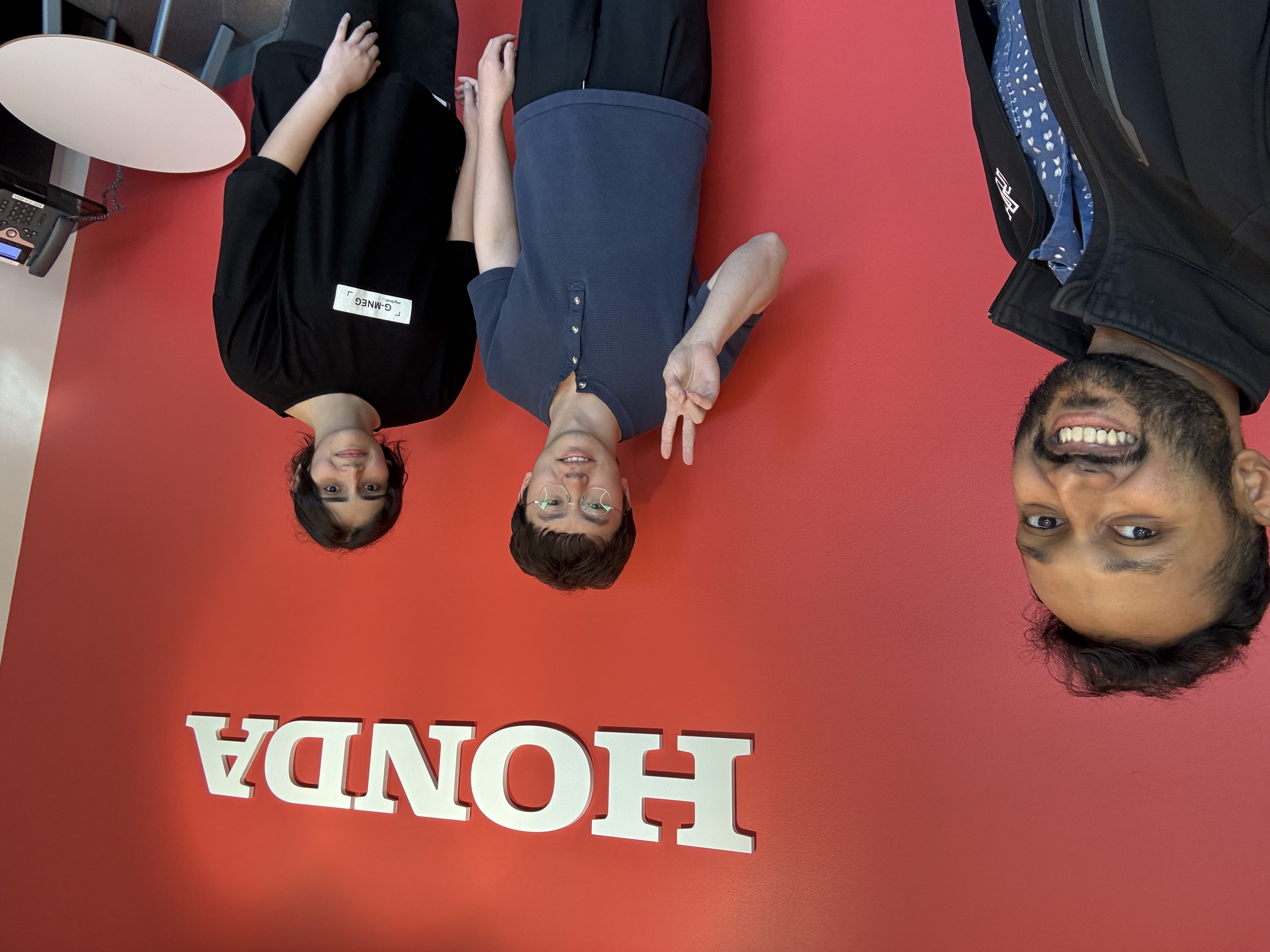 With colleagues at Honda Research Institute USA