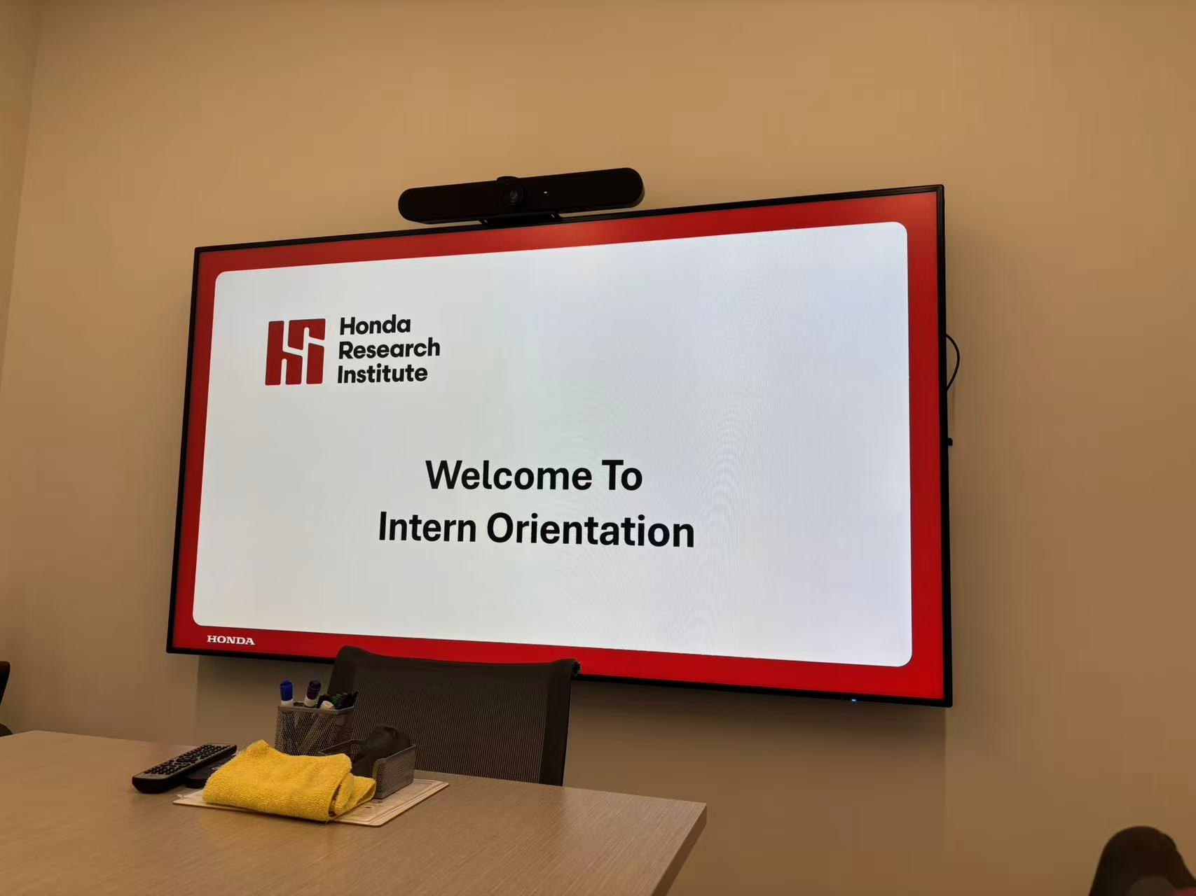 Honda-RI research internship